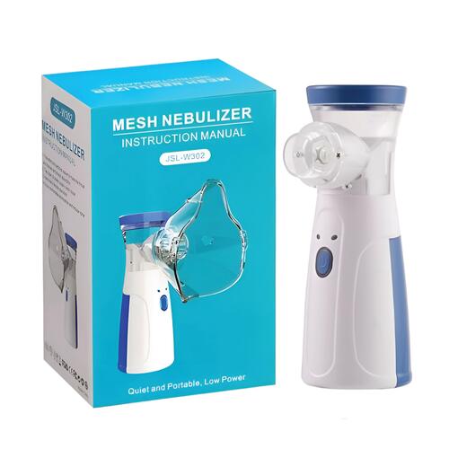 Portable Mesh Nebulizer – Silent Handheld Ultrasonic Inhaler for Kids & Adults