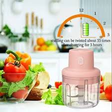 Electric Mini Garlic Chopper – Portable Wireless Food Processor & Vegetable Mincer