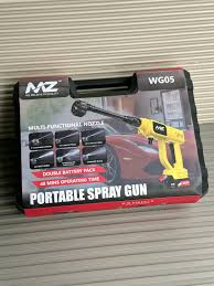 MZ Cordless High-Pressure Car Washer Gun – 48V Dual Battery Portable Spray Gun